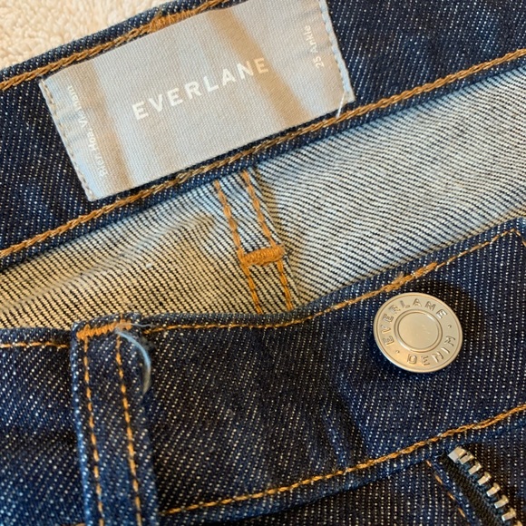 Everlane The High-Rise Skinny Jean Dark Indigo - Picture 11 of 16